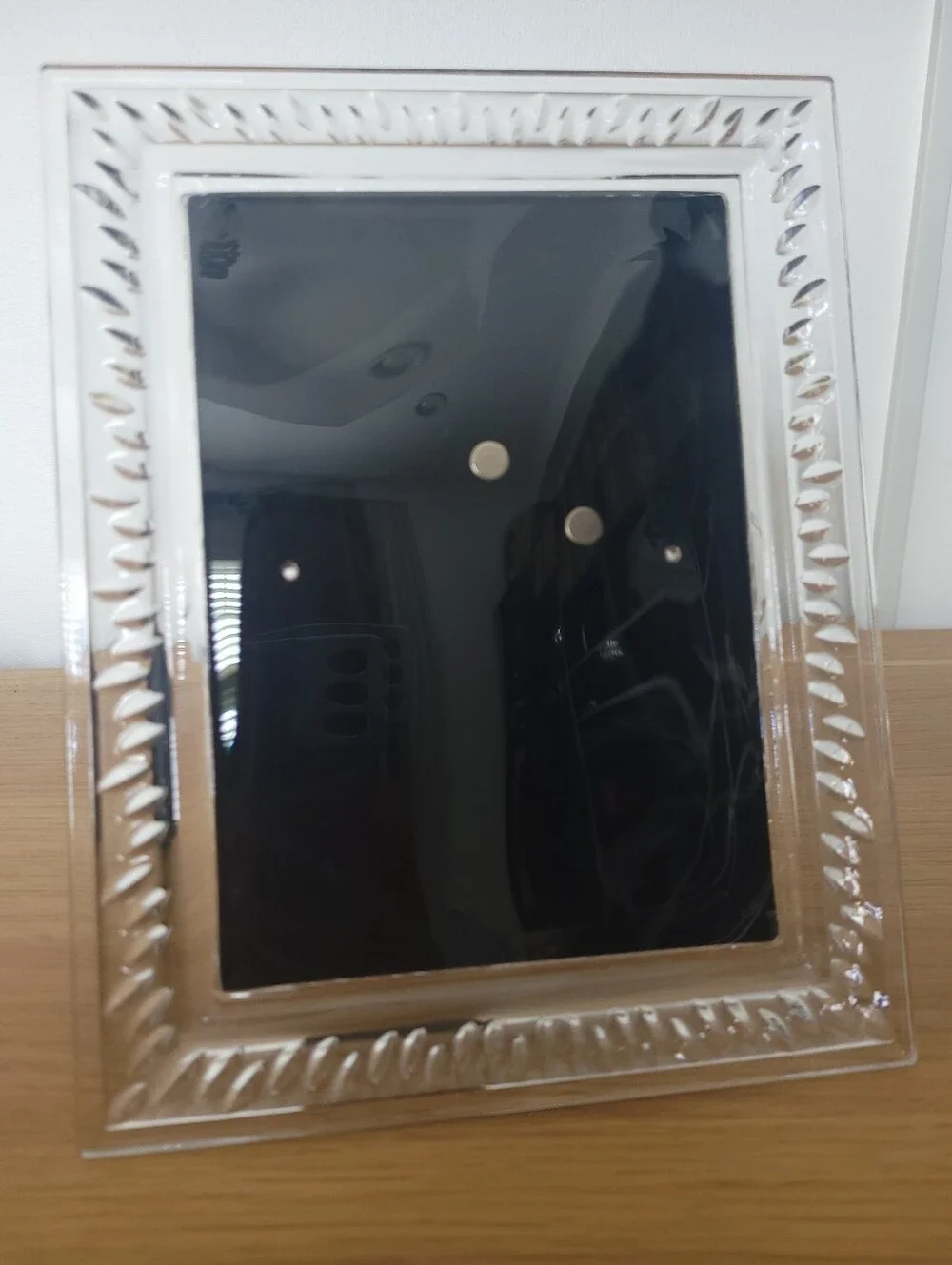 Waterford by VERA WANG 5x7 Duchess Crystal Glass Photo Frame